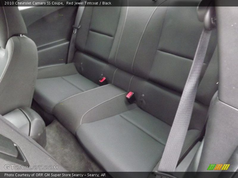 Rear Seat of 2010 Camaro SS Coupe