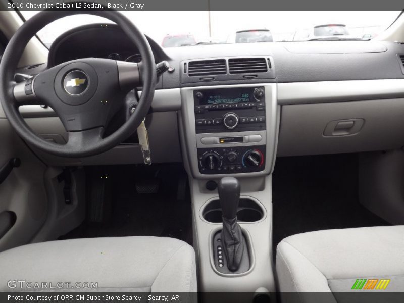 Black / Gray 2010 Chevrolet Cobalt LS Sedan