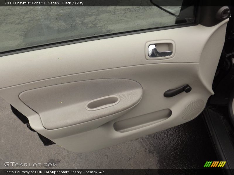Black / Gray 2010 Chevrolet Cobalt LS Sedan