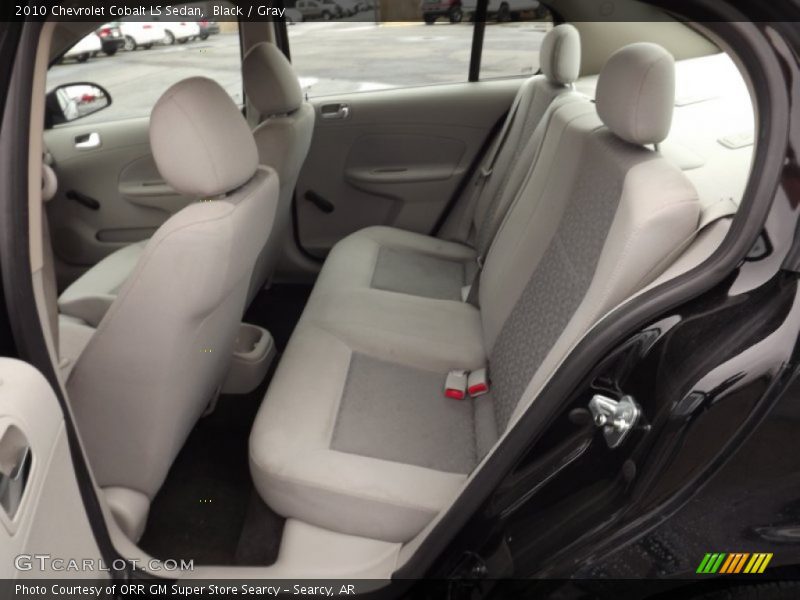 Black / Gray 2010 Chevrolet Cobalt LS Sedan