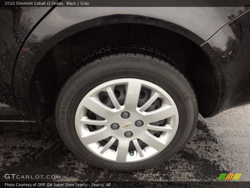Black / Gray 2010 Chevrolet Cobalt LS Sedan