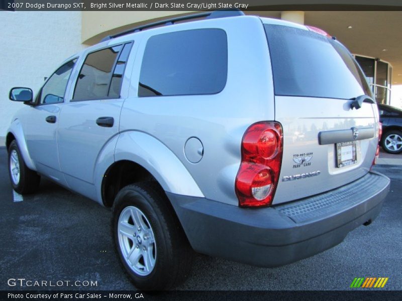 Bright Silver Metallic / Dark Slate Gray/Light Slate Gray 2007 Dodge Durango SXT