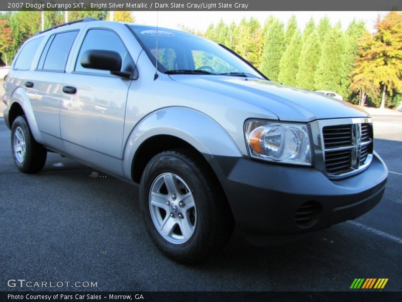 Bright Silver Metallic / Dark Slate Gray/Light Slate Gray 2007 Dodge Durango SXT