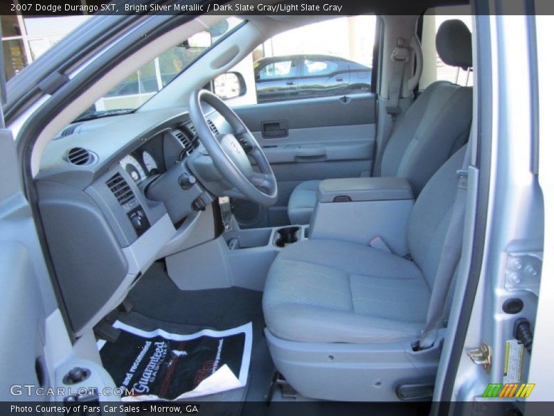 Bright Silver Metallic / Dark Slate Gray/Light Slate Gray 2007 Dodge Durango SXT
