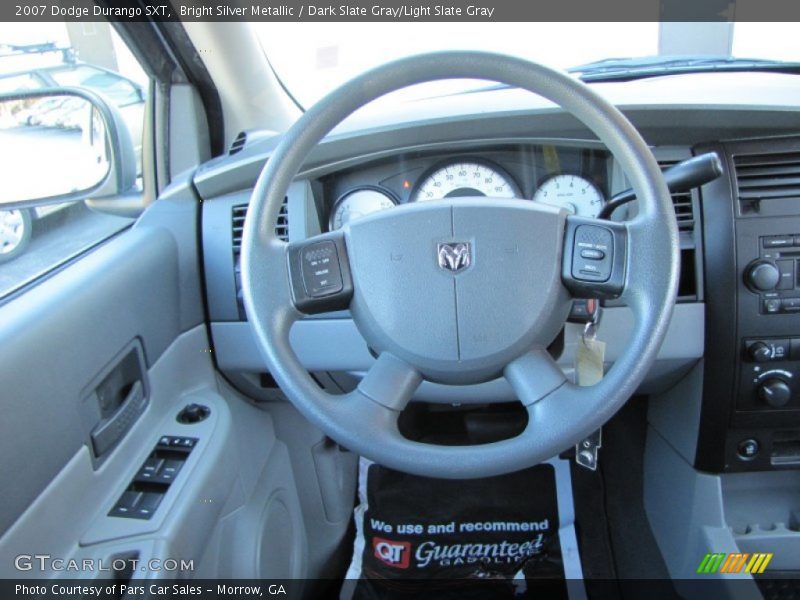 Bright Silver Metallic / Dark Slate Gray/Light Slate Gray 2007 Dodge Durango SXT