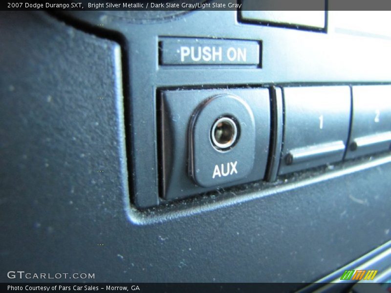 Bright Silver Metallic / Dark Slate Gray/Light Slate Gray 2007 Dodge Durango SXT