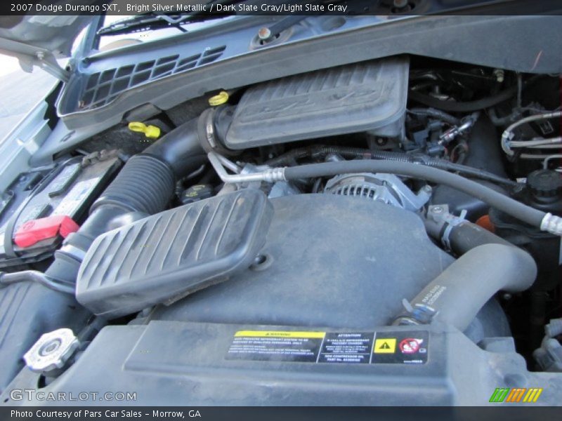 Bright Silver Metallic / Dark Slate Gray/Light Slate Gray 2007 Dodge Durango SXT