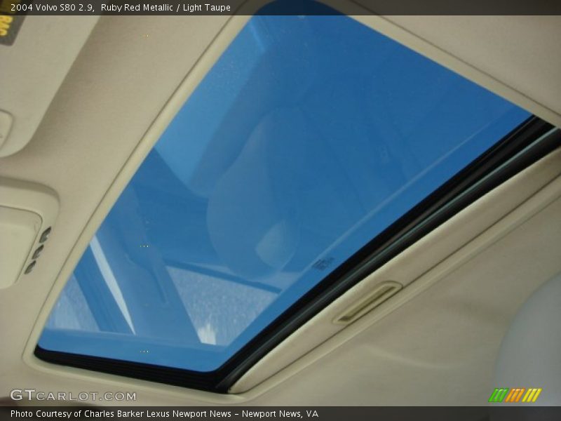 Ruby Red Metallic / Light Taupe 2004 Volvo S80 2.9