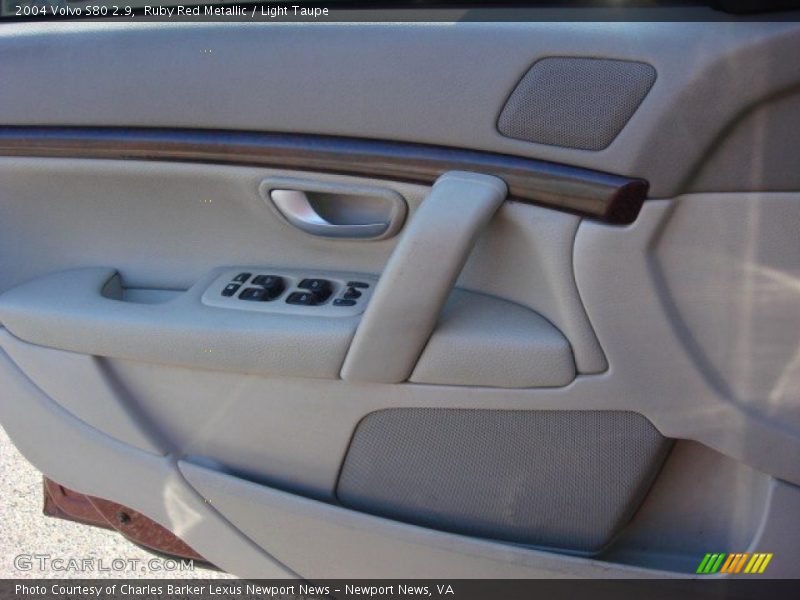 Ruby Red Metallic / Light Taupe 2004 Volvo S80 2.9