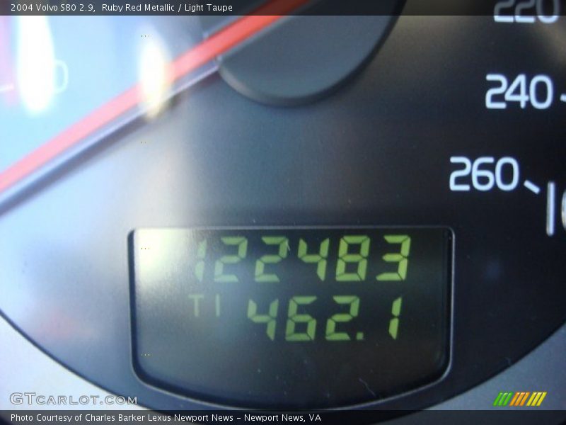 Ruby Red Metallic / Light Taupe 2004 Volvo S80 2.9