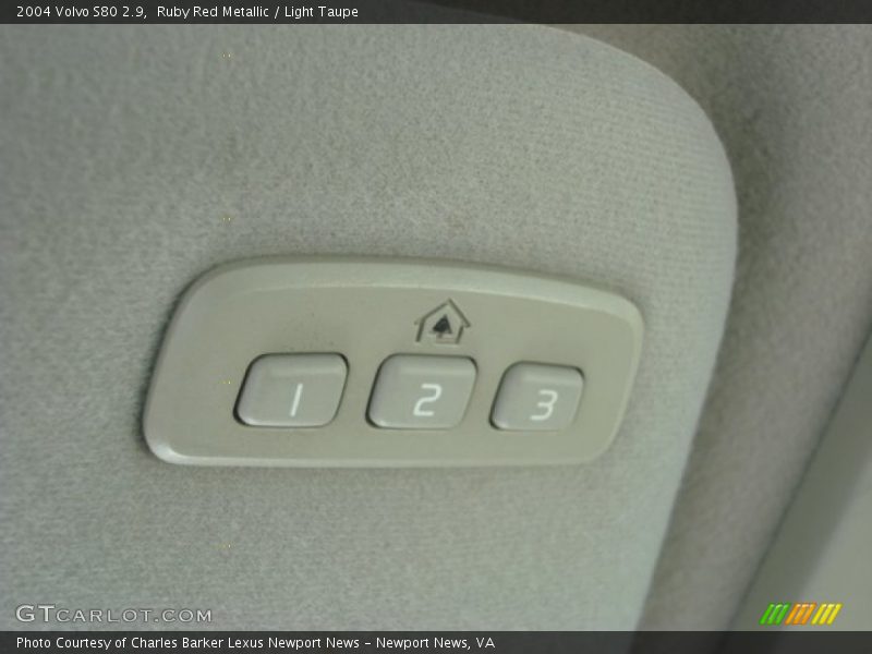 Ruby Red Metallic / Light Taupe 2004 Volvo S80 2.9