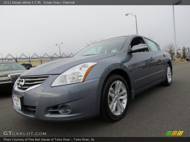 Ocean Gray / Charcoal 2011 Nissan Altima 3.5 SR