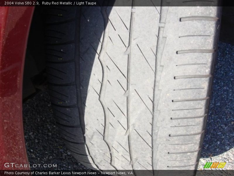 Ruby Red Metallic / Light Taupe 2004 Volvo S80 2.9
