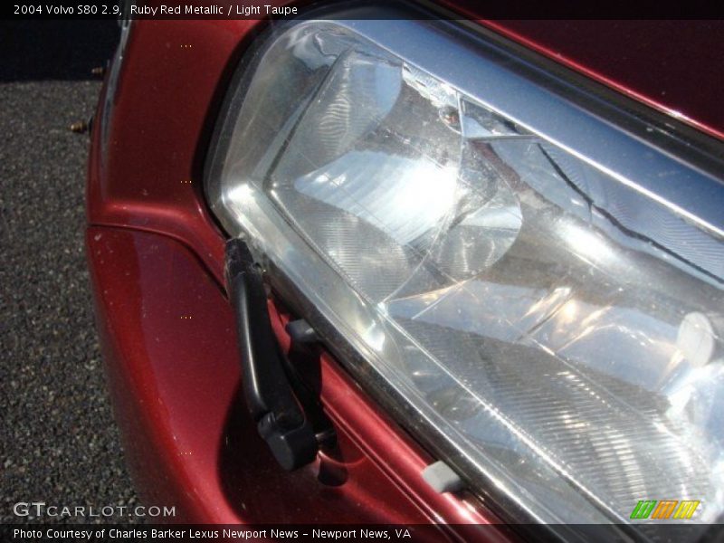 Ruby Red Metallic / Light Taupe 2004 Volvo S80 2.9