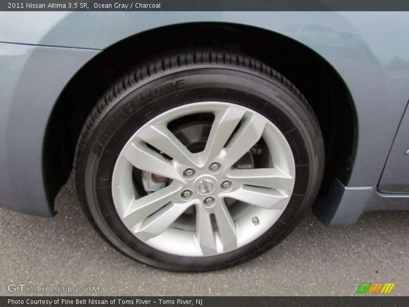 Ocean Gray / Charcoal 2011 Nissan Altima 3.5 SR