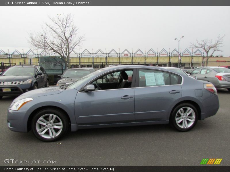 Ocean Gray / Charcoal 2011 Nissan Altima 3.5 SR