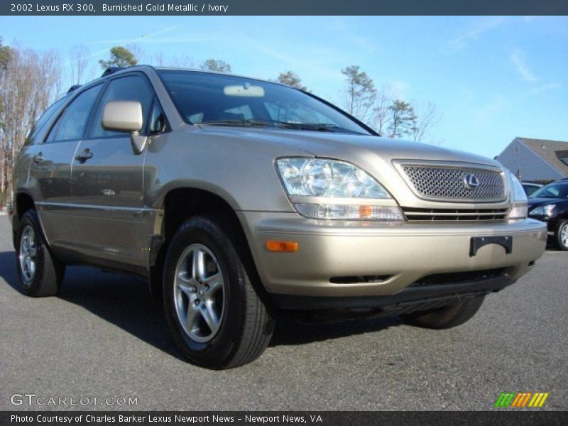 Burnished Gold Metallic / Ivory 2002 Lexus RX 300