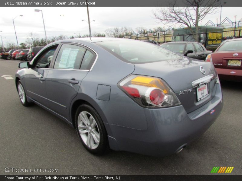 Ocean Gray / Charcoal 2011 Nissan Altima 3.5 SR