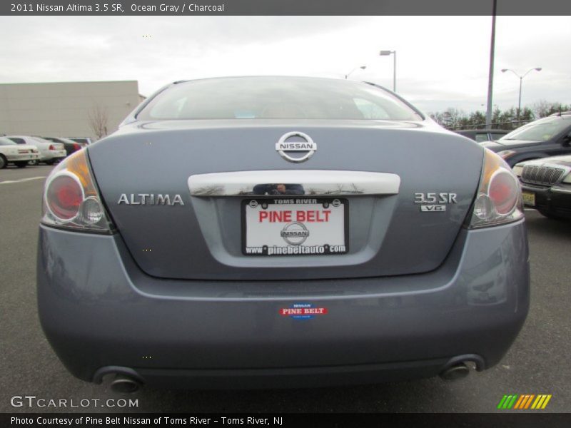 Ocean Gray / Charcoal 2011 Nissan Altima 3.5 SR