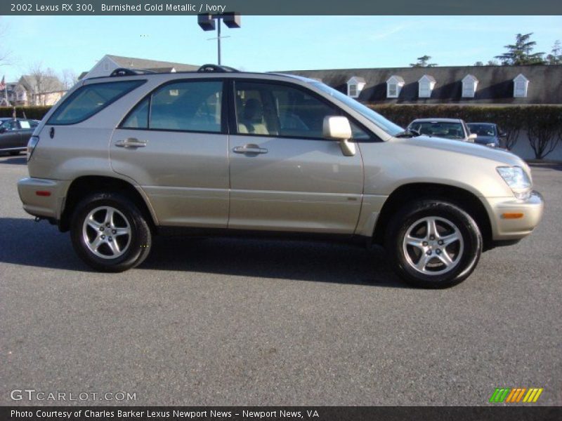 Burnished Gold Metallic / Ivory 2002 Lexus RX 300
