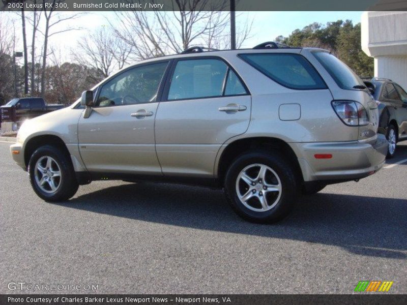 Burnished Gold Metallic / Ivory 2002 Lexus RX 300