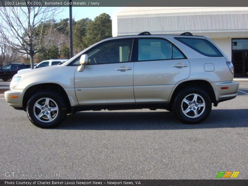 Burnished Gold Metallic / Ivory 2002 Lexus RX 300