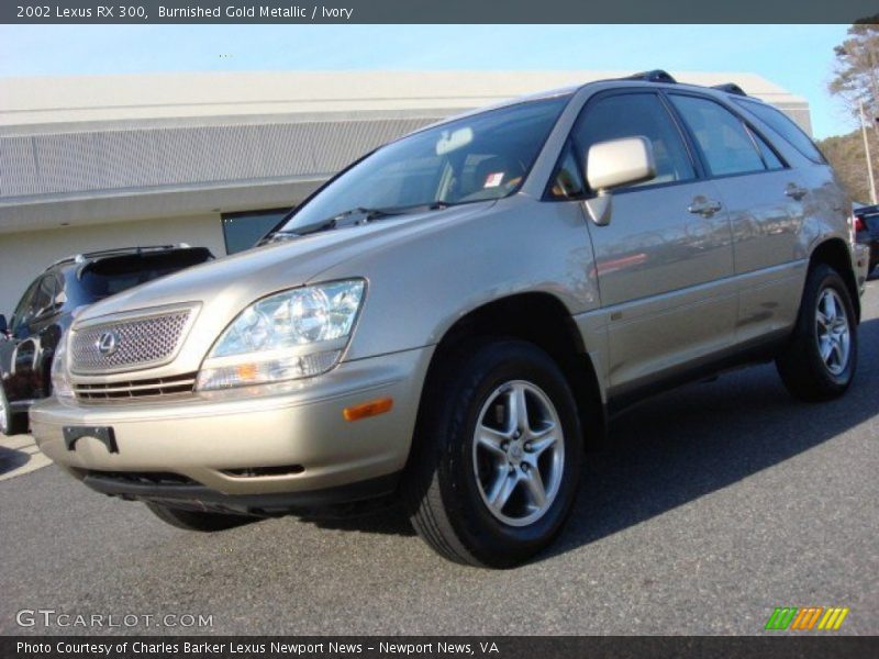 Burnished Gold Metallic / Ivory 2002 Lexus RX 300