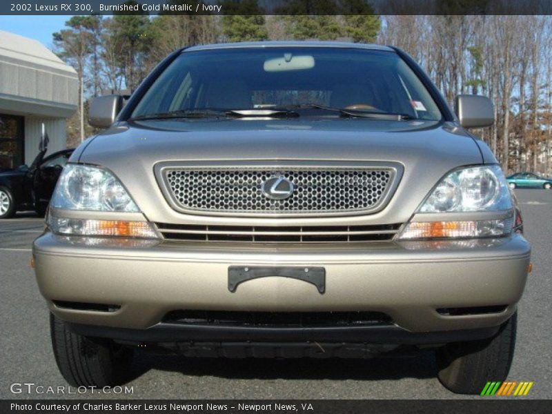 Burnished Gold Metallic / Ivory 2002 Lexus RX 300