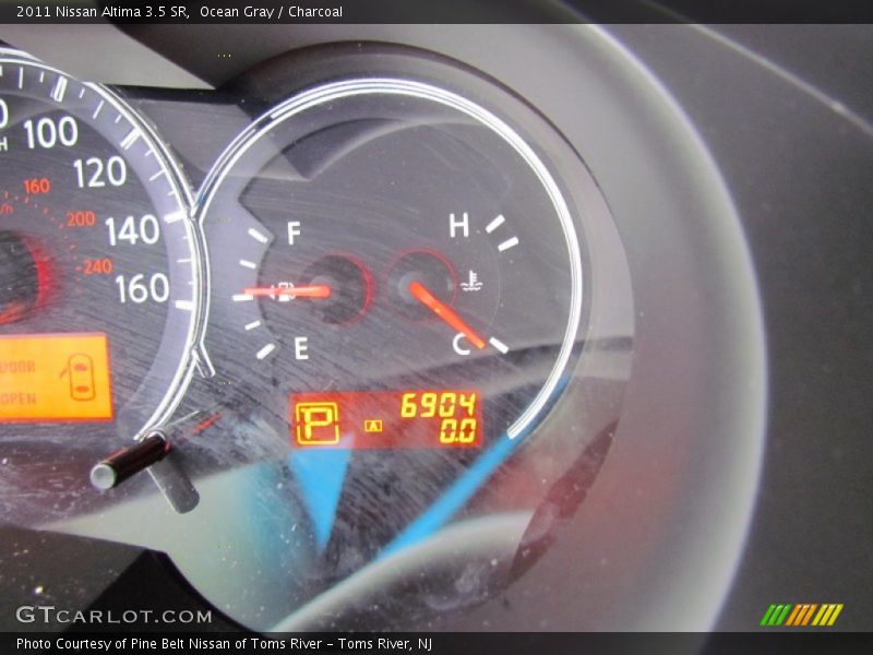 Ocean Gray / Charcoal 2011 Nissan Altima 3.5 SR