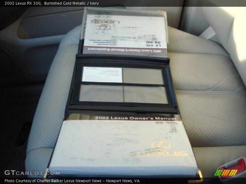 Burnished Gold Metallic / Ivory 2002 Lexus RX 300