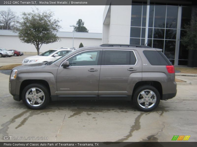 Mocha Steel Metallic / Brownstone 2012 GMC Terrain SLT