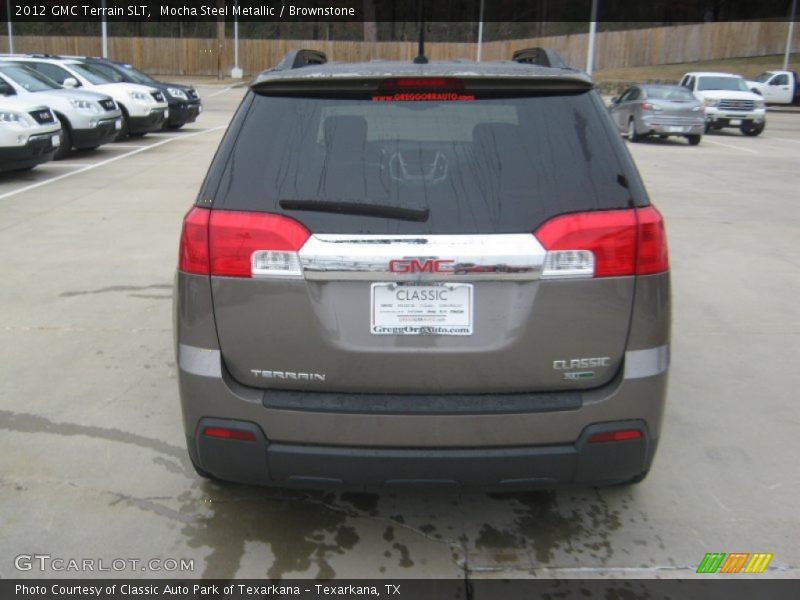 Mocha Steel Metallic / Brownstone 2012 GMC Terrain SLT
