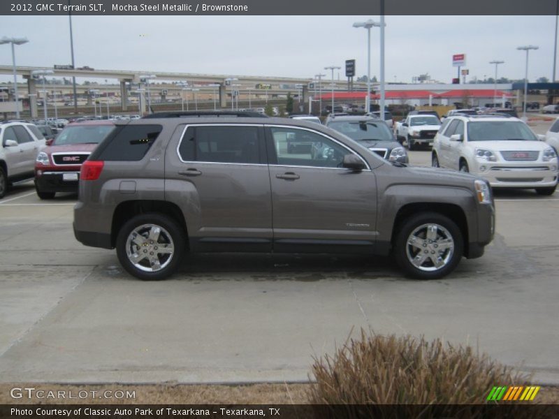 Mocha Steel Metallic / Brownstone 2012 GMC Terrain SLT