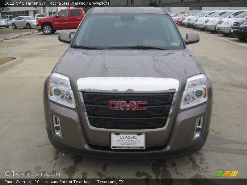 Mocha Steel Metallic / Brownstone 2012 GMC Terrain SLT