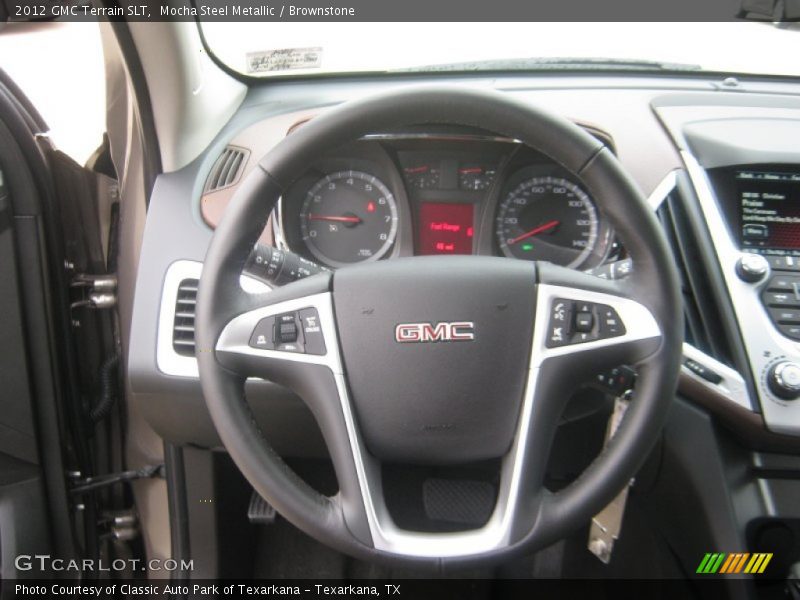 Mocha Steel Metallic / Brownstone 2012 GMC Terrain SLT