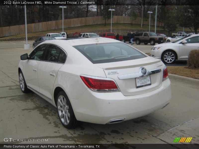 White Diamond Tricoat / Cashmere 2012 Buick LaCrosse FWD