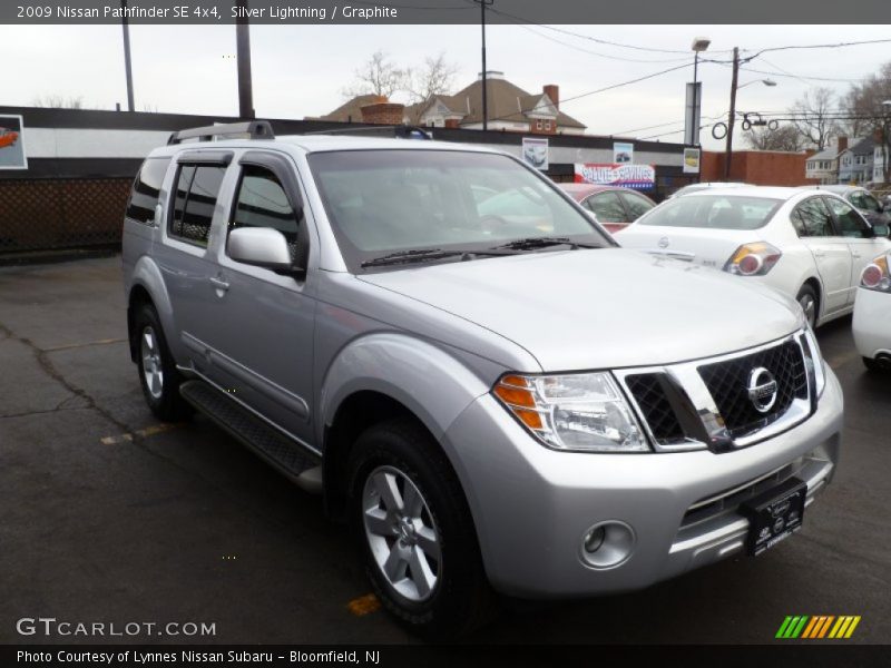 Silver Lightning / Graphite 2009 Nissan Pathfinder SE 4x4