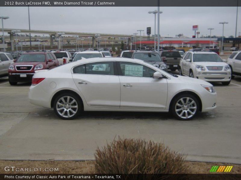 White Diamond Tricoat / Cashmere 2012 Buick LaCrosse FWD