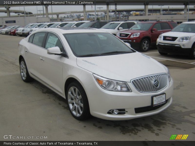 White Diamond Tricoat / Cashmere 2012 Buick LaCrosse FWD