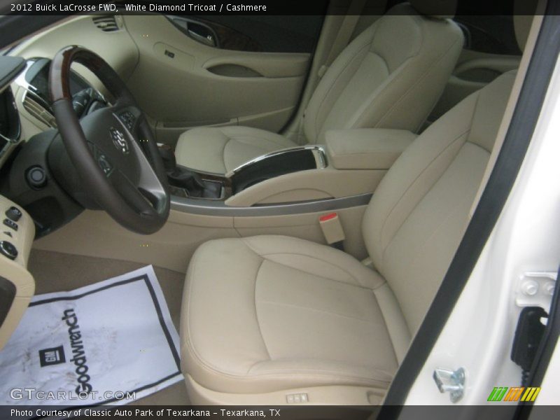 White Diamond Tricoat / Cashmere 2012 Buick LaCrosse FWD