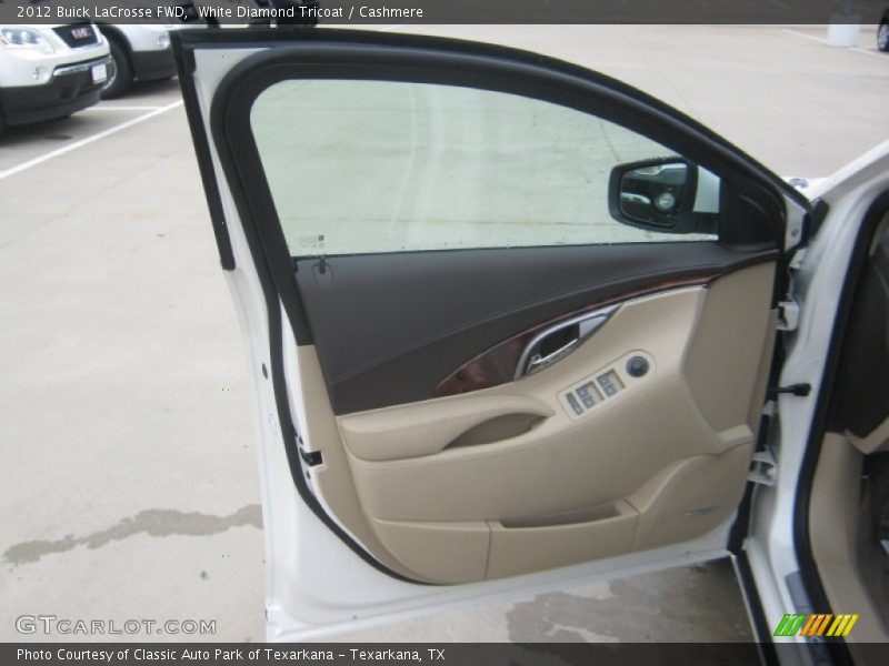 White Diamond Tricoat / Cashmere 2012 Buick LaCrosse FWD