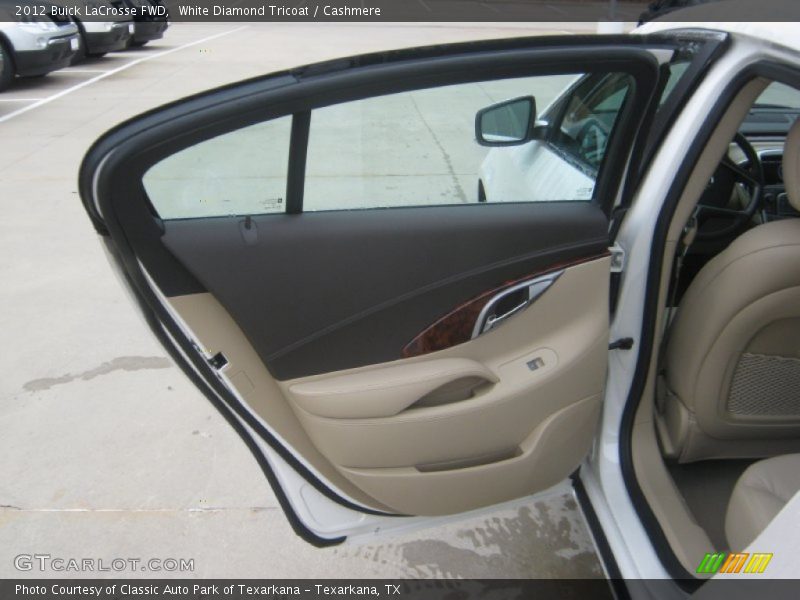 White Diamond Tricoat / Cashmere 2012 Buick LaCrosse FWD