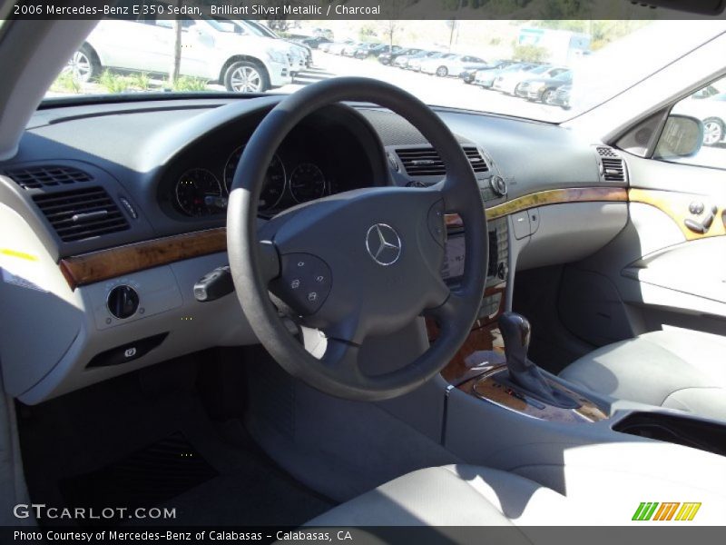 Brilliant Silver Metallic / Charcoal 2006 Mercedes-Benz E 350 Sedan