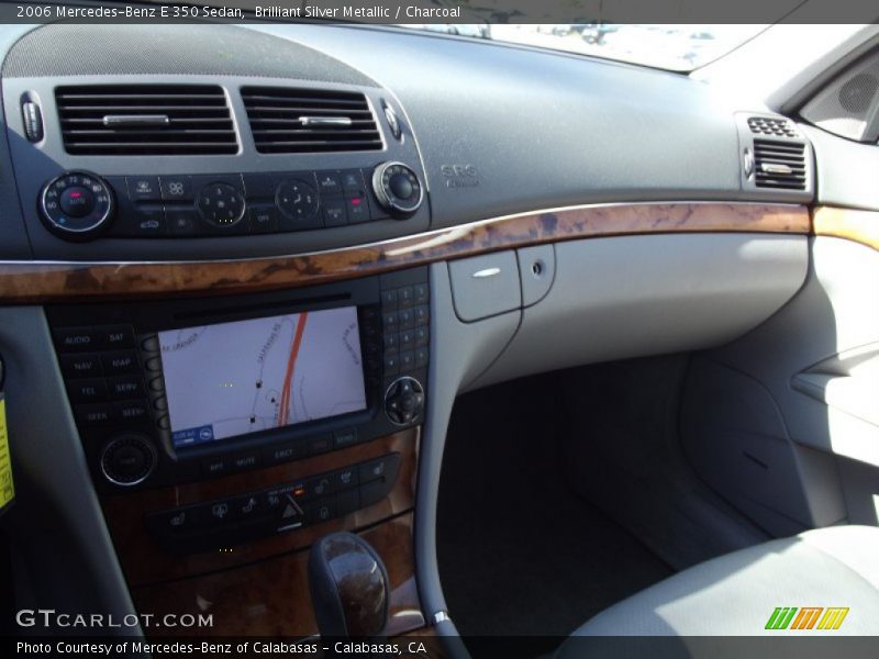 Brilliant Silver Metallic / Charcoal 2006 Mercedes-Benz E 350 Sedan