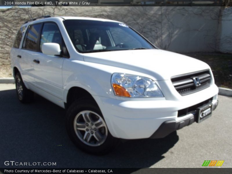 Taffeta White / Gray 2004 Honda Pilot EX-L 4WD