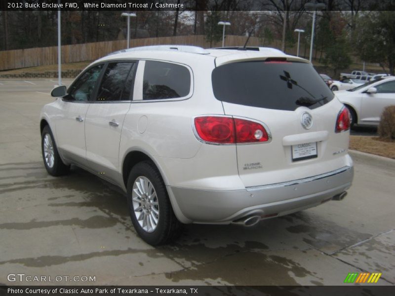 White Diamond Tricoat / Cashmere 2012 Buick Enclave FWD