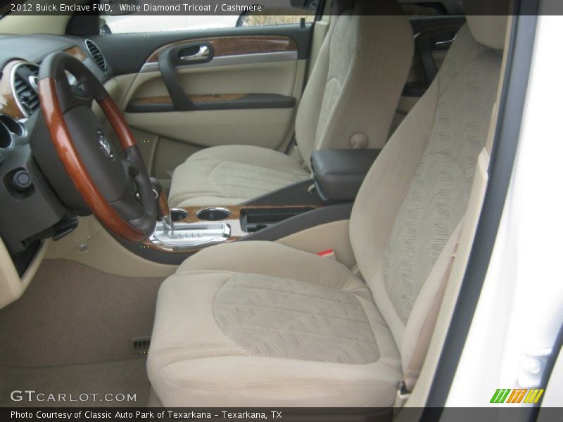 White Diamond Tricoat / Cashmere 2012 Buick Enclave FWD