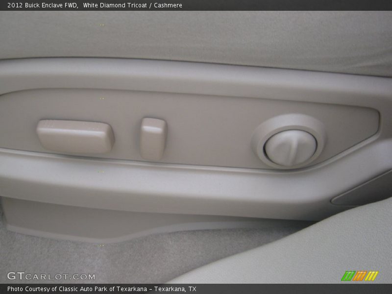 White Diamond Tricoat / Cashmere 2012 Buick Enclave FWD