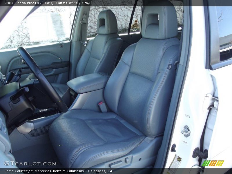 Taffeta White / Gray 2004 Honda Pilot EX-L 4WD