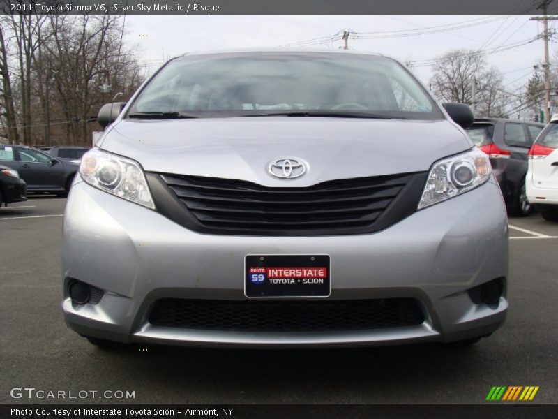 Silver Sky Metallic / Bisque 2011 Toyota Sienna V6